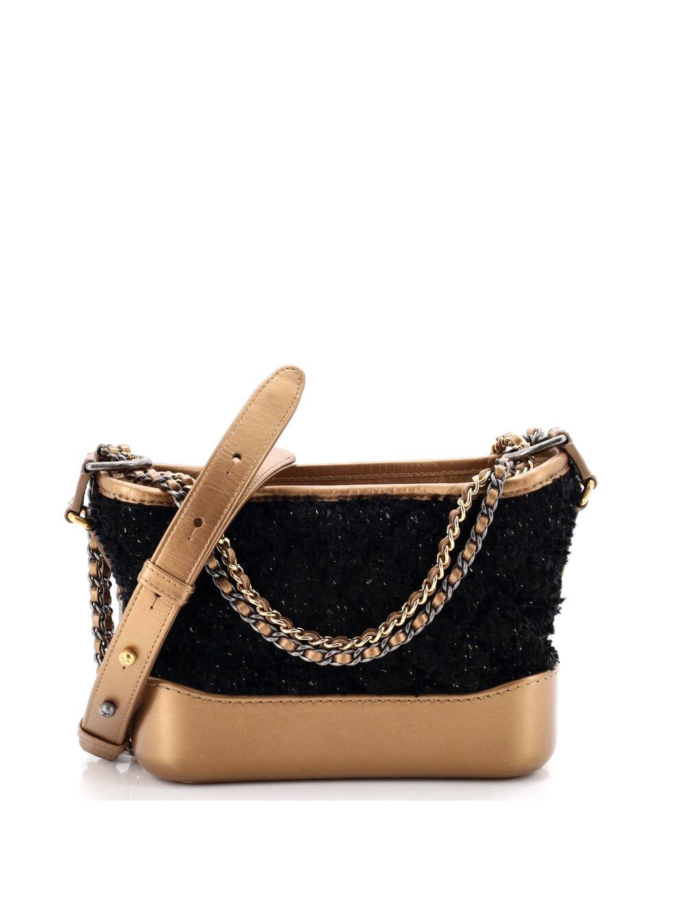 Chanel Gabrielle Hobo Quilted Tweed And #221057C25B